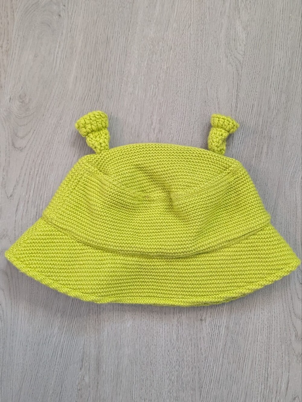 Shrek DreamWorks Knit Beanie Ears Green Costume Cosplay Novelty Bucket Hat